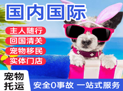 哈尔滨机场托运国际宠物托运 【国